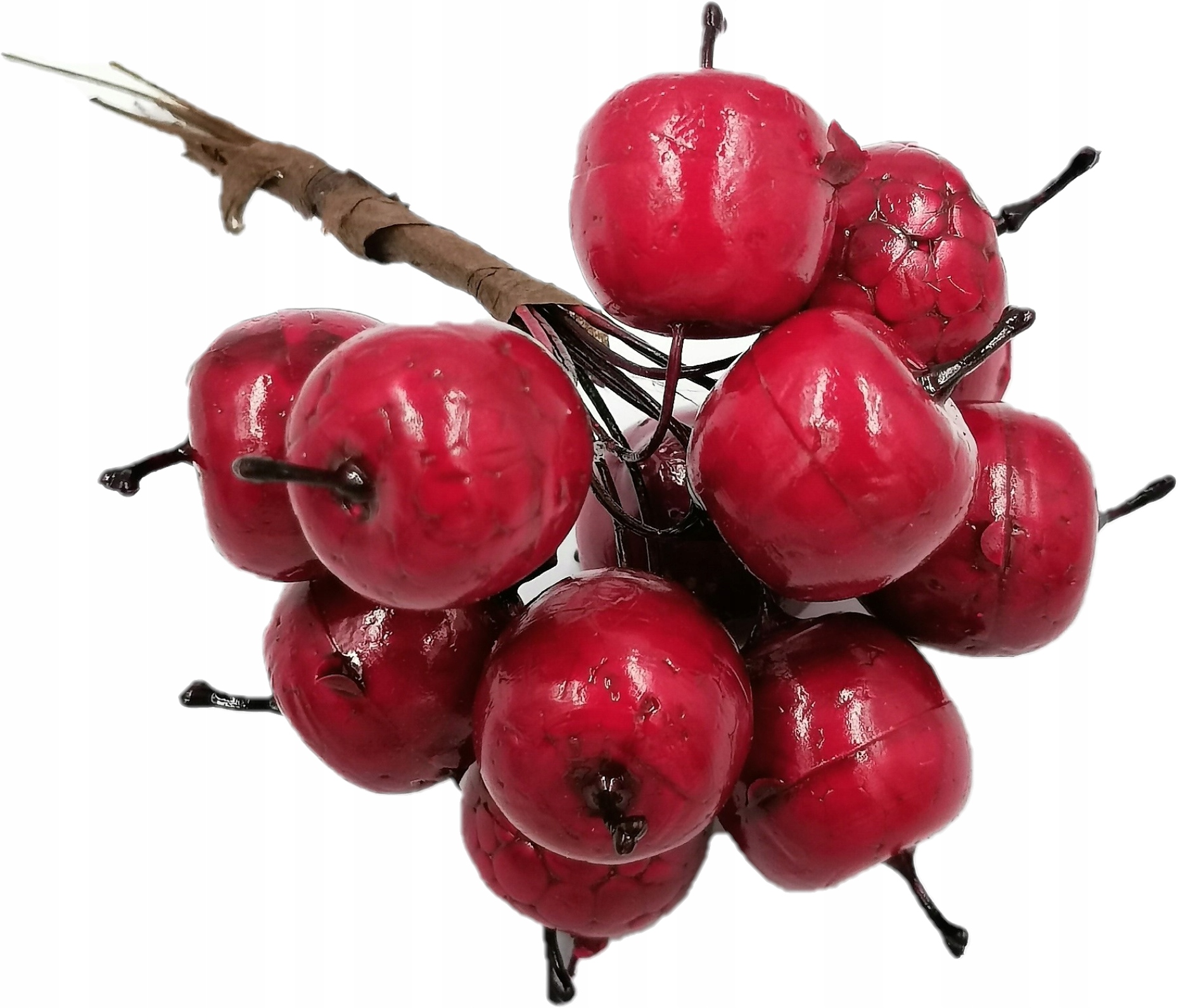 

Czerwona Jarzębina Jabłuszka stroik choinka 12 szt