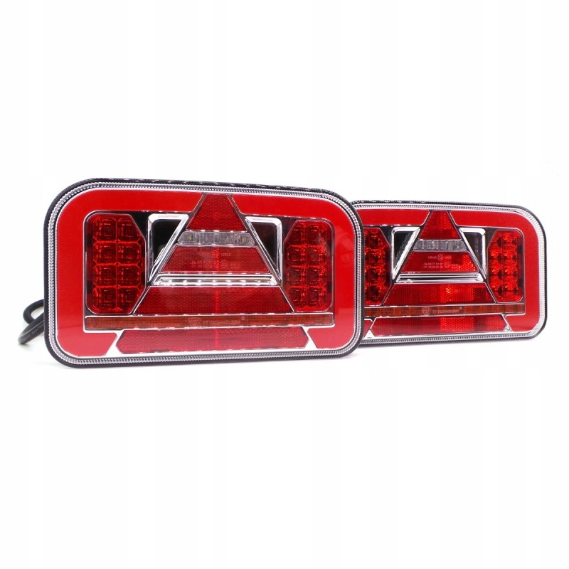 Lampa 12-24V velký trojúhelník Led dynamický směr