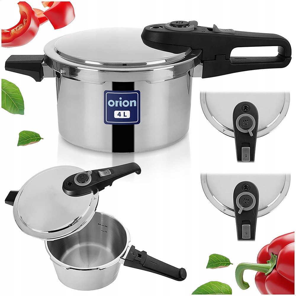 Tlakový hrniec Orion 4L hrniec rýchle varenie Wind