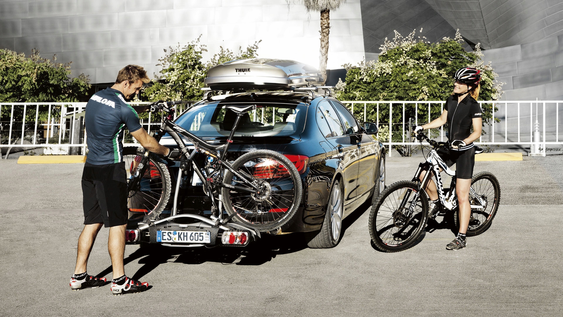 Bagaznik platforma EuroWay na 2 rowery THULE 920 Producent code 920020