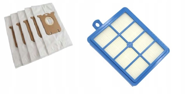 

Zestaw Filtr Hepa Worki 25 x Electrolux Bag E201B