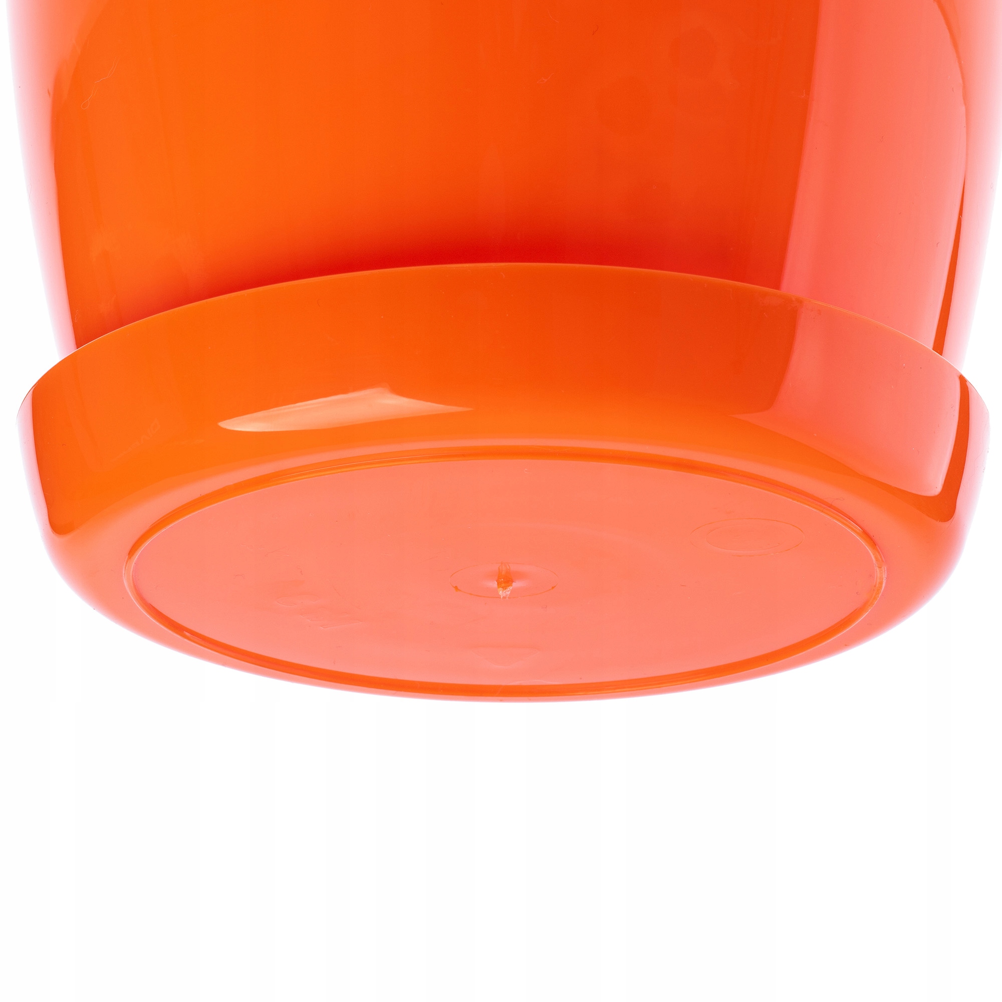 DONICZKA Z PODSTAWKĄ PLASTIKOWA OSŁONKA DONICA 16cm POMARAŃCZOWA KADAX Długość (cm) 13