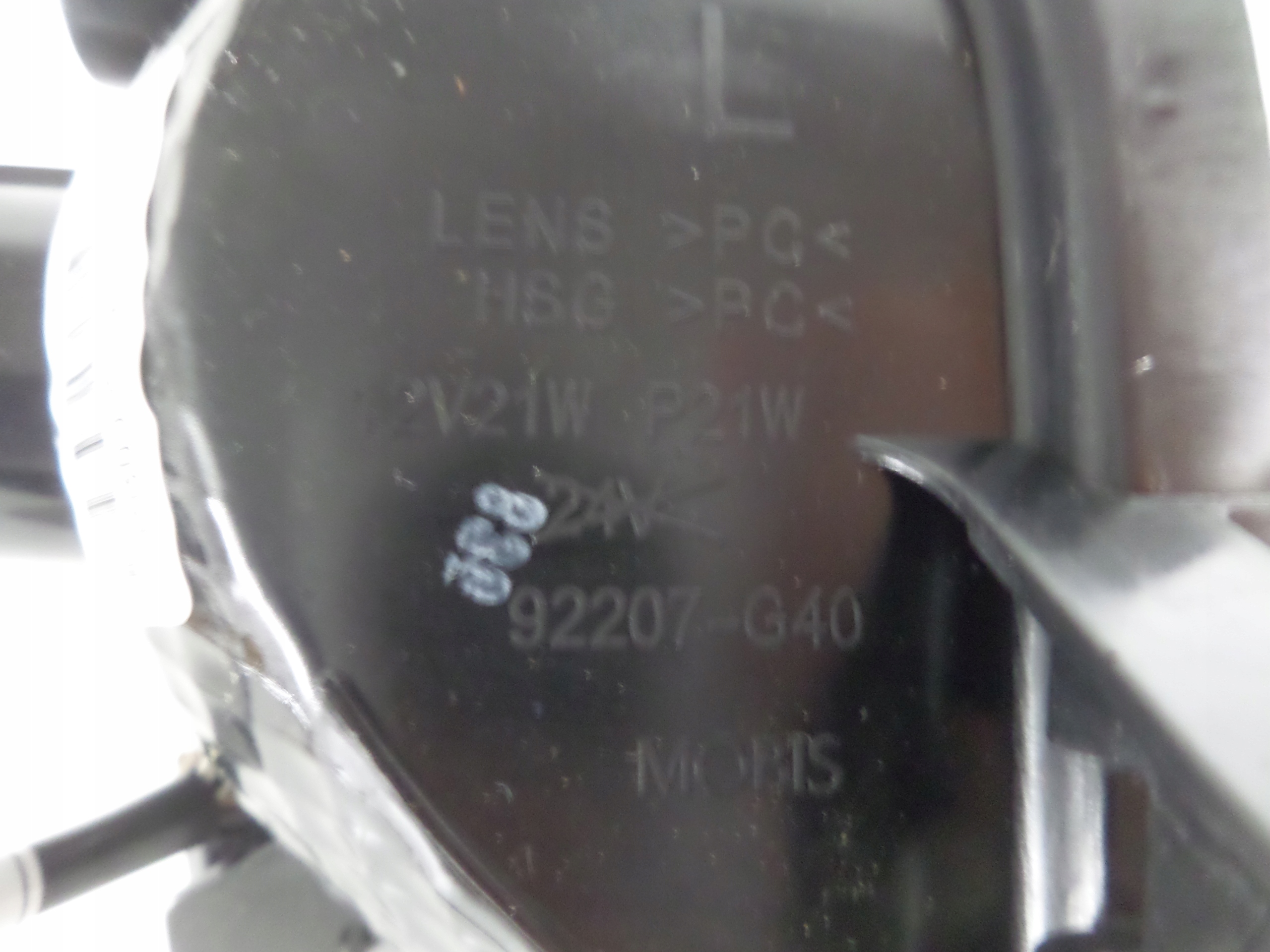 fog light light running daytime left HYUNDAI I30 17