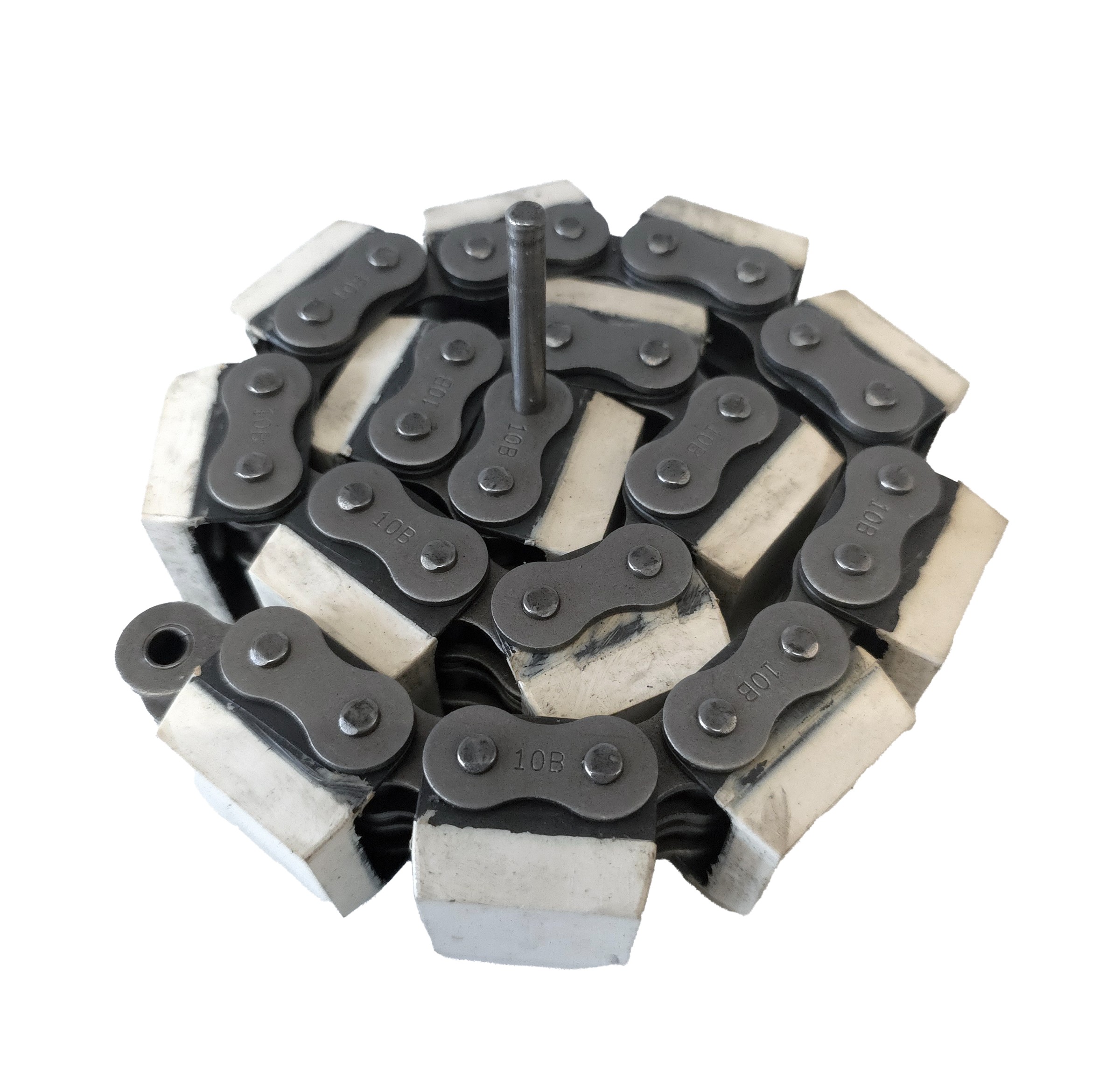 Válečkový řetěz 10B-2 s gumovou krytkou Ozdowski