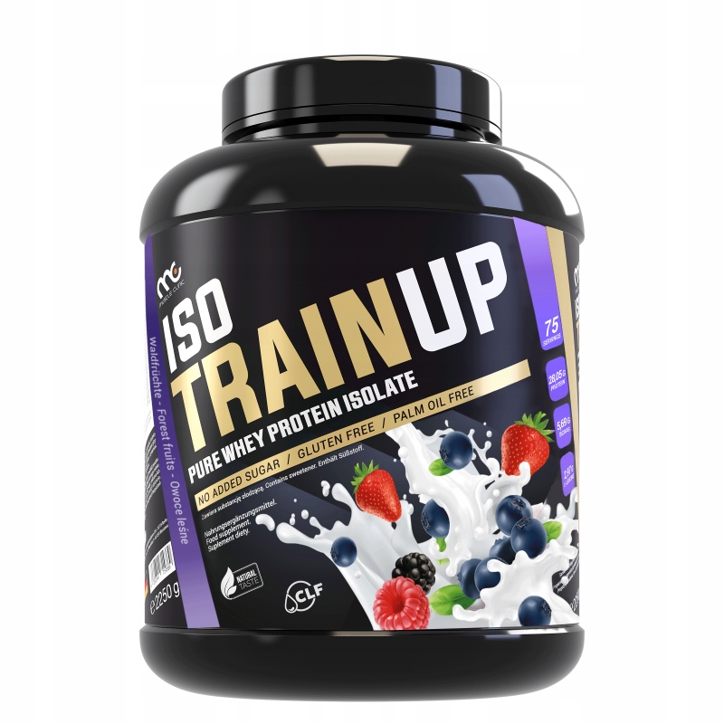 Muscle Clinic Iso Train Up 2250g Wpi proteinový izolát čistý Top