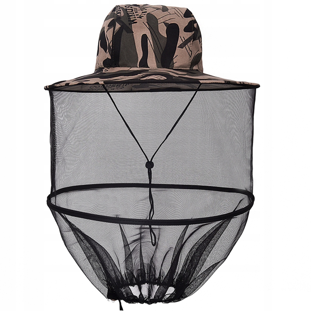 KAPELUSZ MOSKITIERA NA GŁOWĘ KAPELUSZ SIATKA