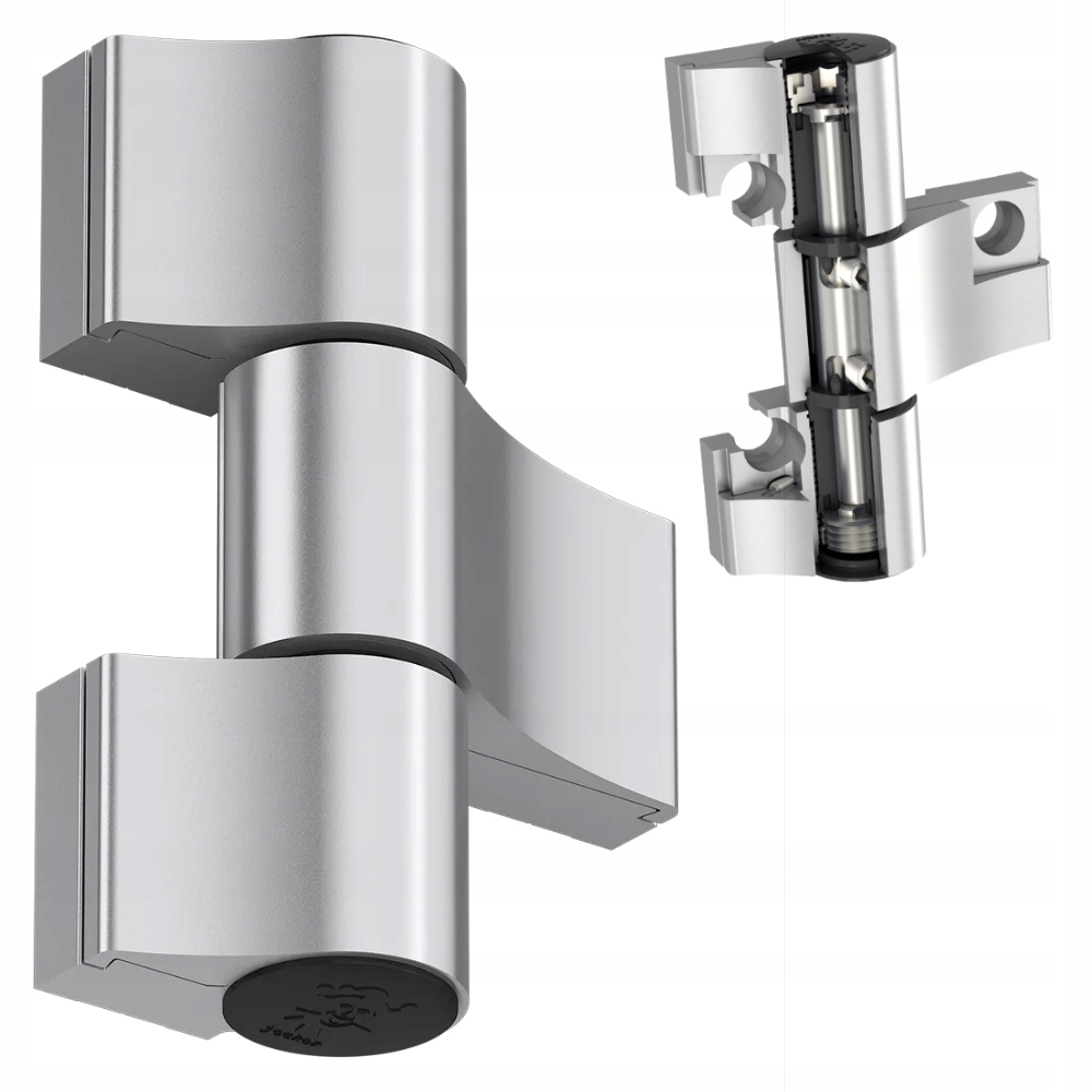 Dveřní Závěs Jocker Pro Pvc Tříkřídlý 160 Kg 67 MM F1 Mat