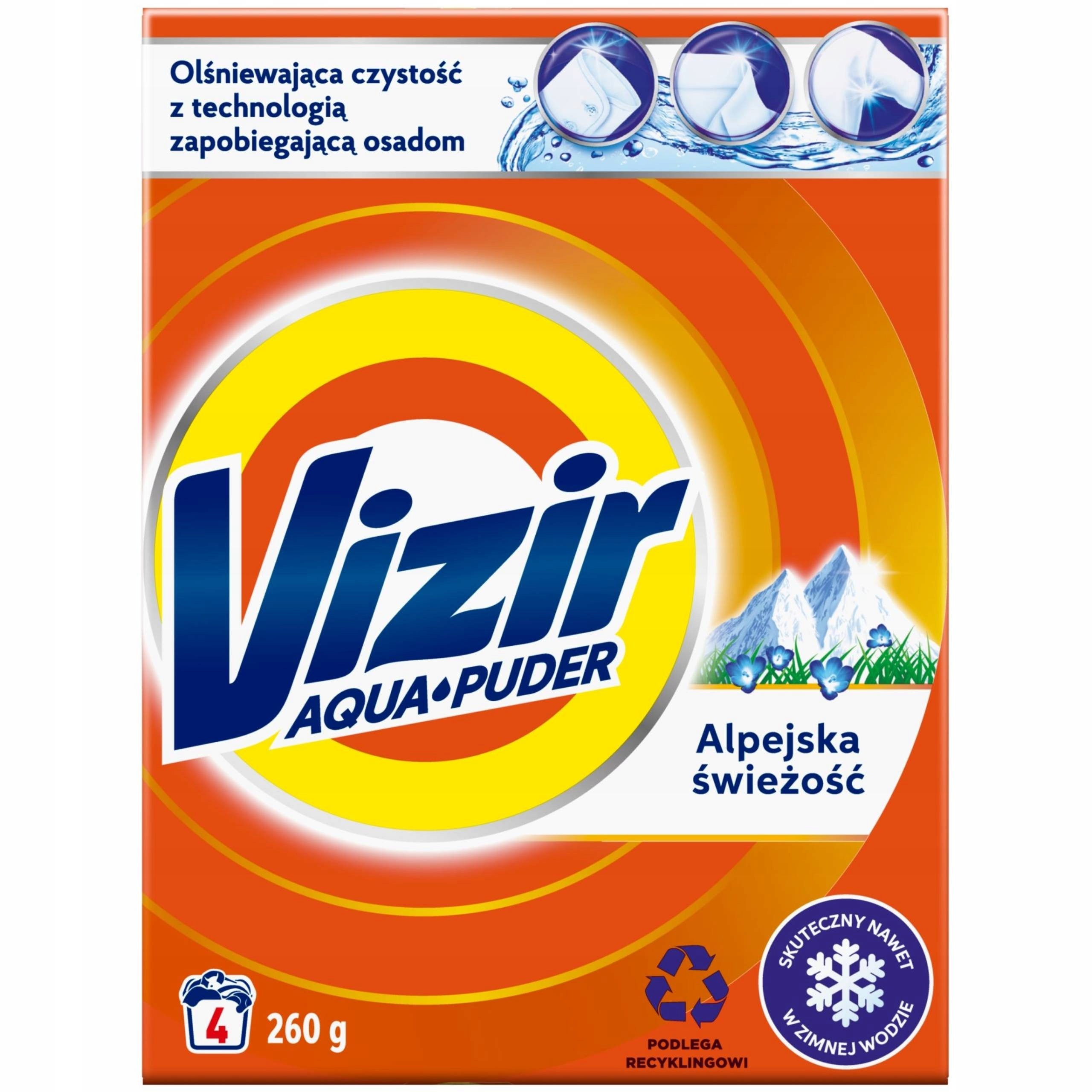 

Vizir Aquapuder Alpejska Świeżóść 260gr