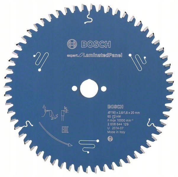 Bosch Pro Pilový Kotouč Expert Laminát 190*20*2.2