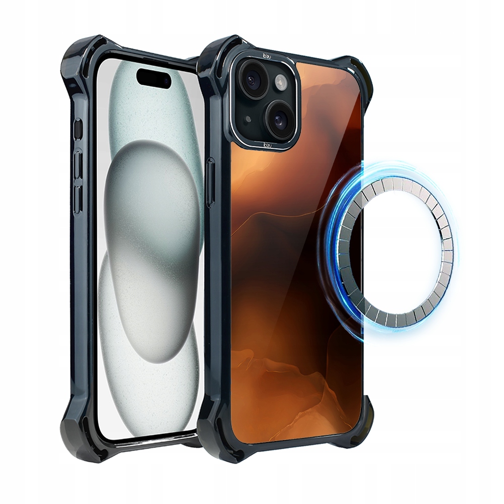 Pouzdro Ibizu DropGuard Ultra iPhone 15 Plus s MagSafe, Mars Sunset