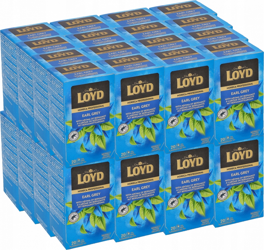 Herbata Loyd Earl Grey w saszetkach 1,7 g x 20 szt x32