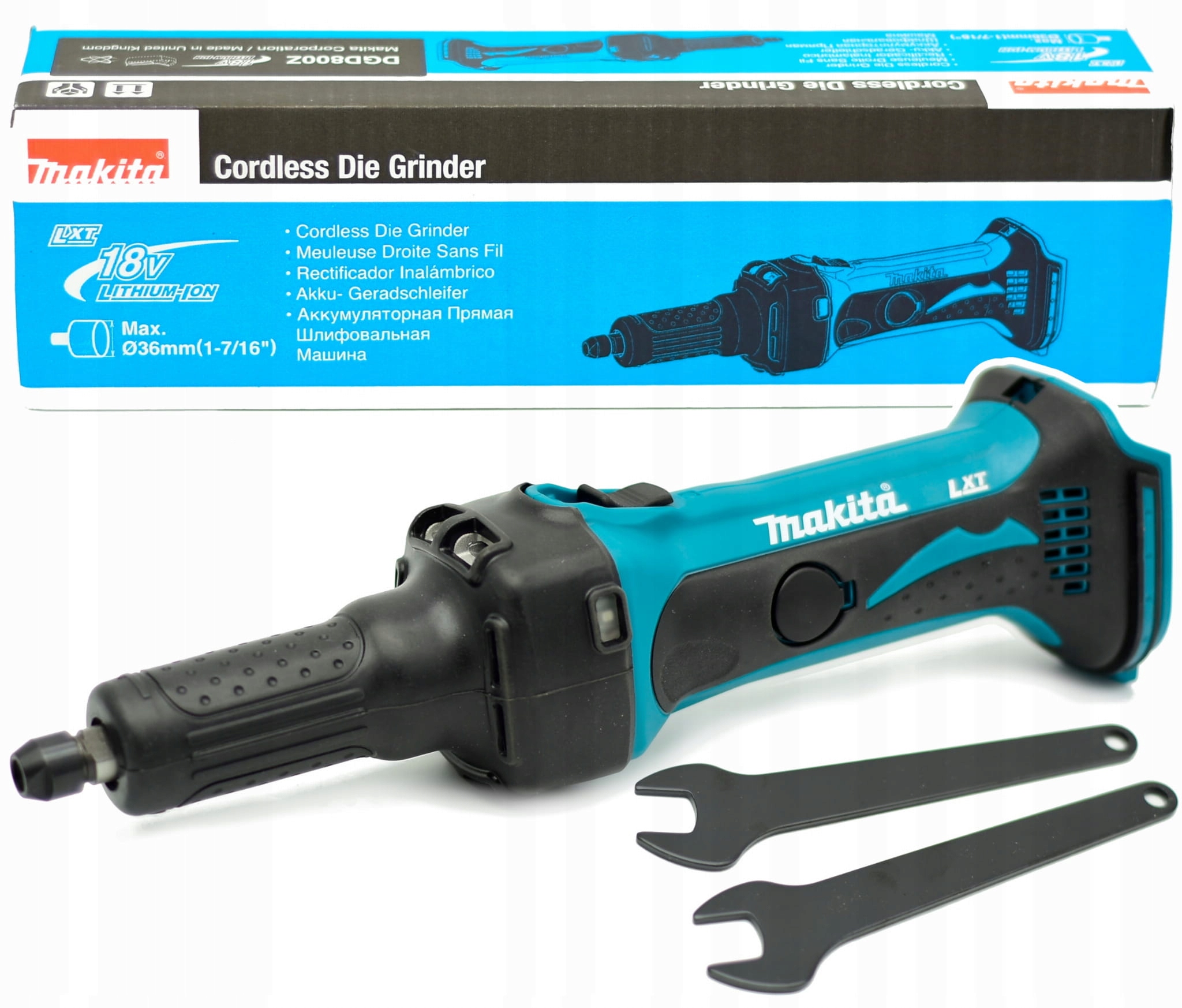 Makita DGD800Z Szlifierka Prosta Palcowa Akumulatorowa 6mm 18V Lxt
