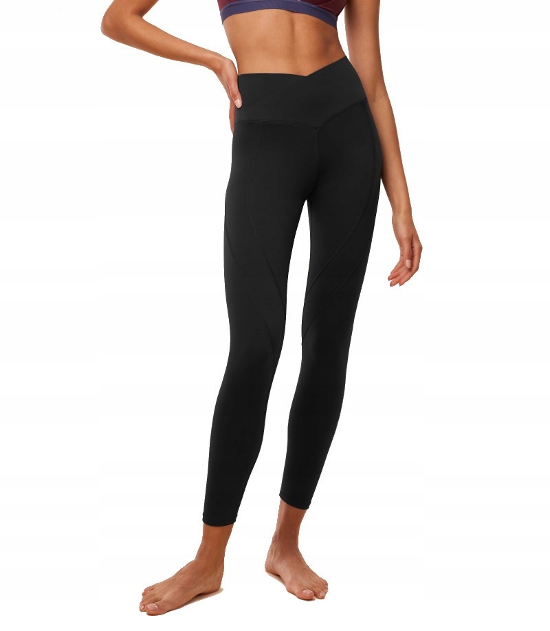 Czarne damskie leginsy Triumph Cardio Rtw High-Rise siłownia joga L