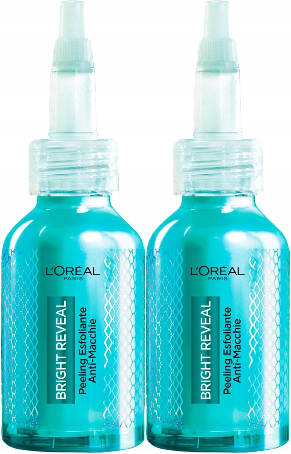 Peeling na obličej L'Oreal Make Up Bright Reveal Niacinamida2X 25 ml 2 Kusy