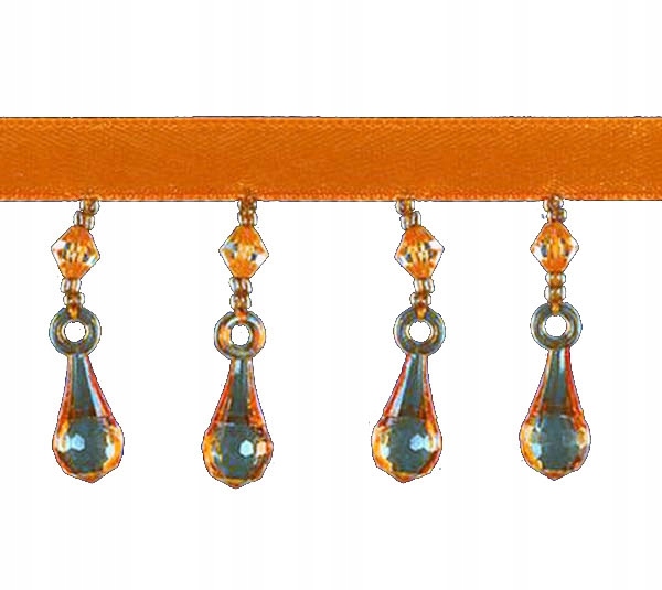 MG TAŚMA DO FIRAN KORALIKI 4740 POMARAŃCZ 3,7mb