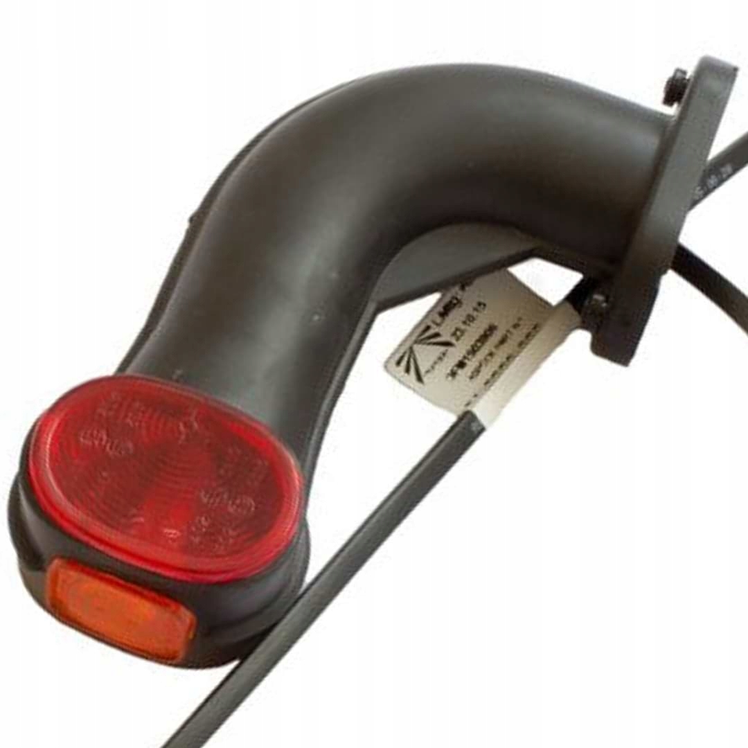 Lampa obrysowa trzyfunkcyjna Aspöck Superpoint II z przewodem 0,9m LEWA