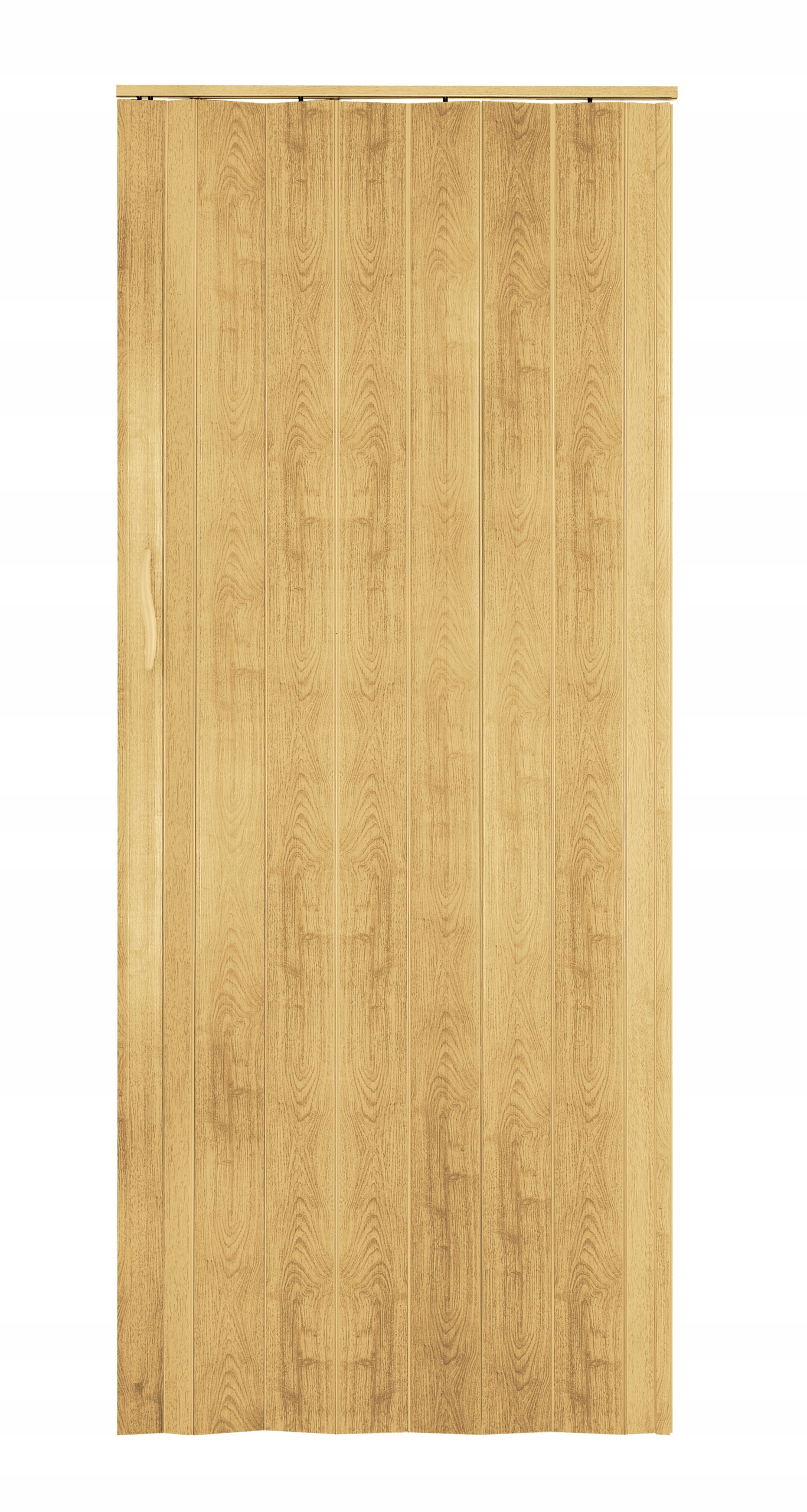 DRZWI HARMONIJKOWE ST4 KOLOR SREBRNY SZER. 83 CM Typ Pełne