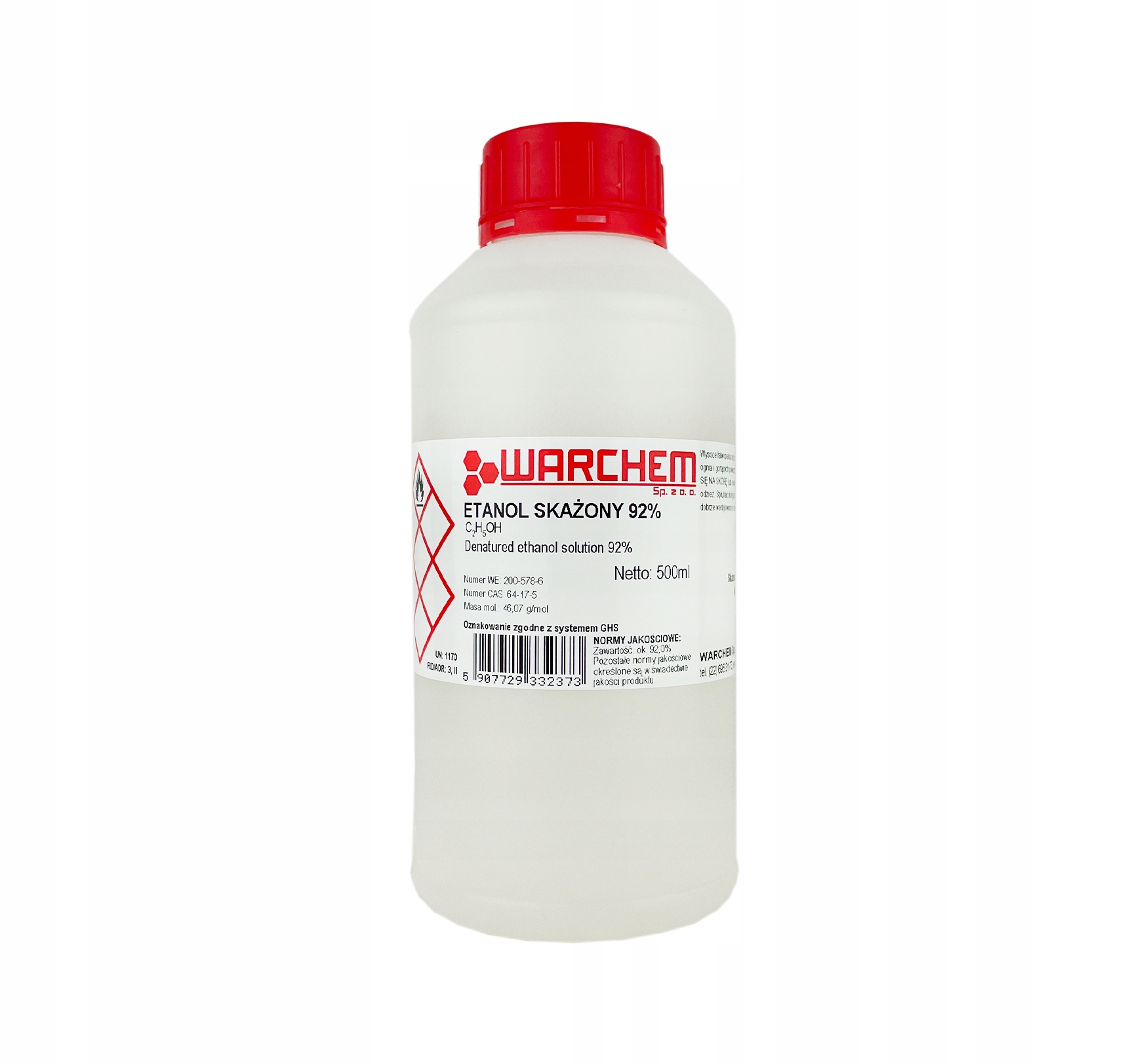 

Etanol Skażony 92% 500ml