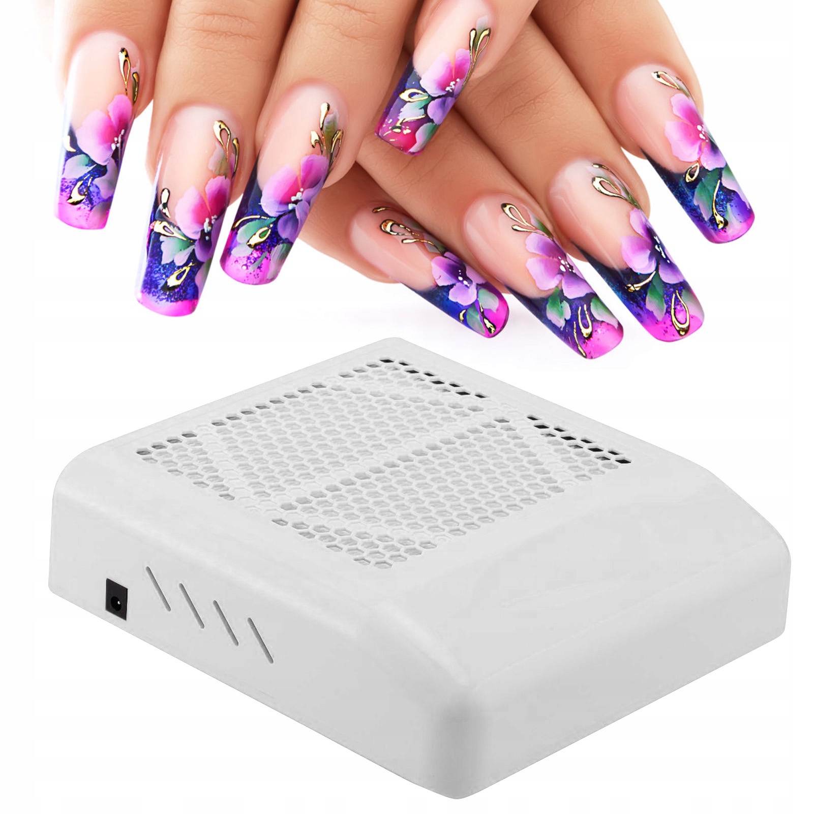 Pochłaniacz Pyłu Do Paznokci 80W Moc 80 W