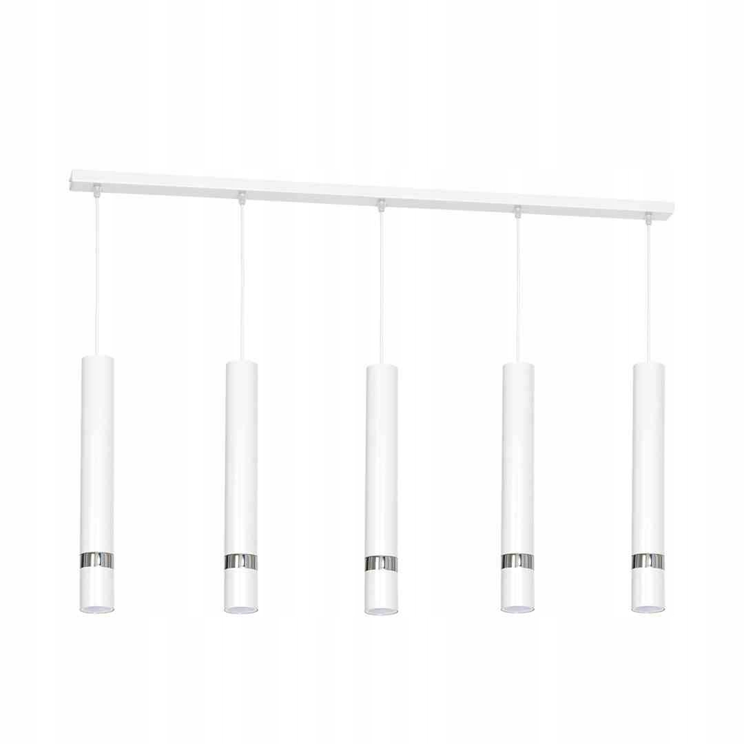 Závěsná lampa Joker White/chrome 5xGU10