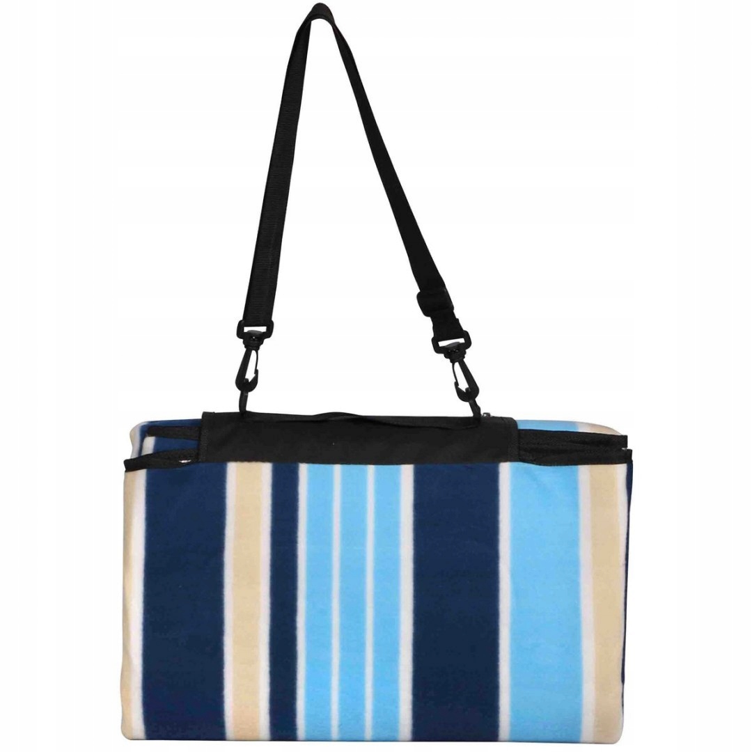 KOC PIKNIKOWY PLAŻOWY MATA NA PLAŻĘ 200x200 WODOODPORNY POWŁOKA ALU Długość (cm) 200 cm