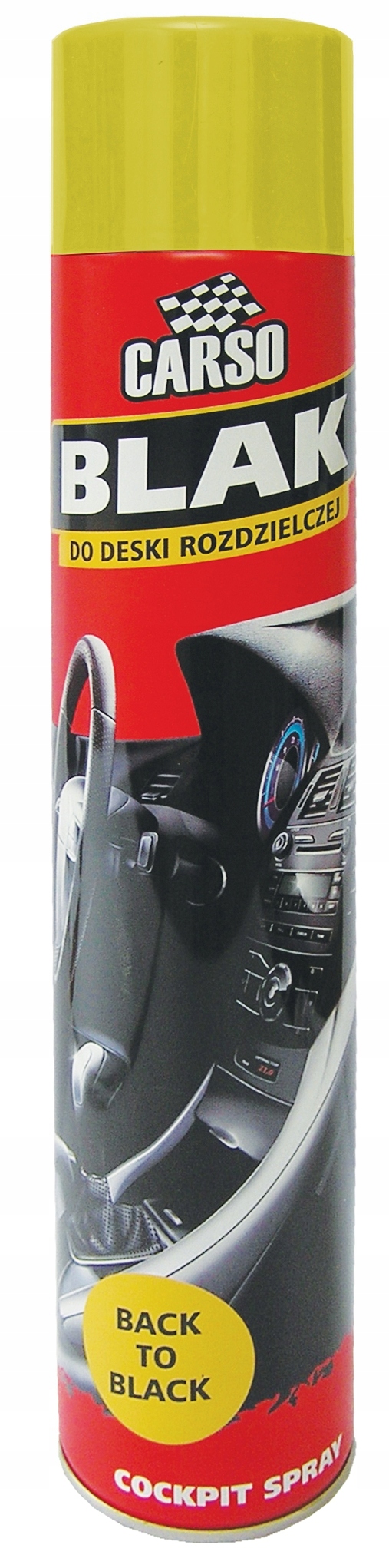 

K2 Carso Blak Spray Do Kokpitu Cytryna 750ml