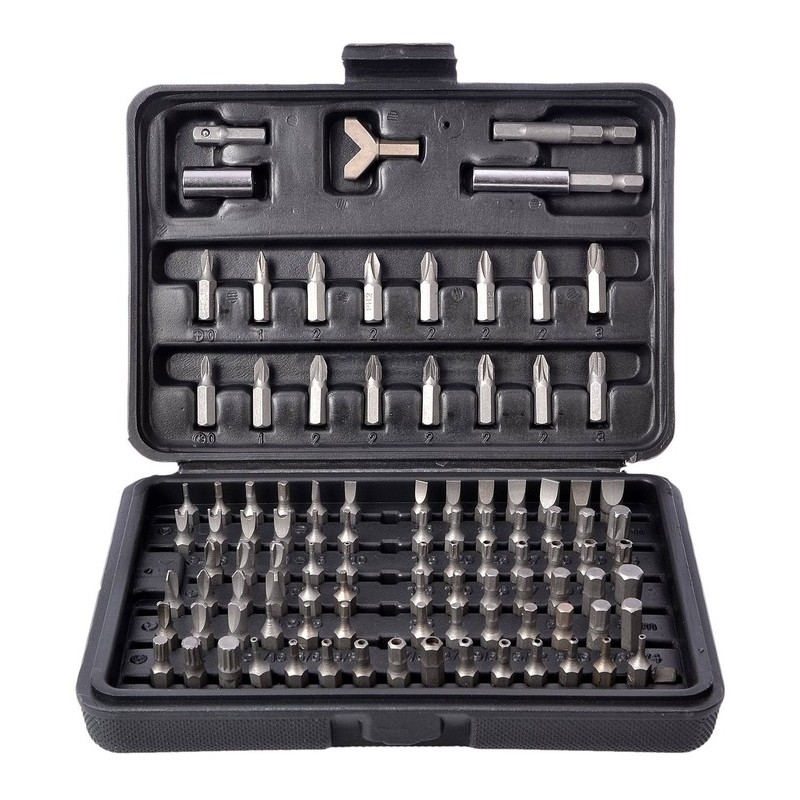 ZESTAW BITÓW KOŃCÓWEK TORX 100 ELEMEMNTÓW KD10264