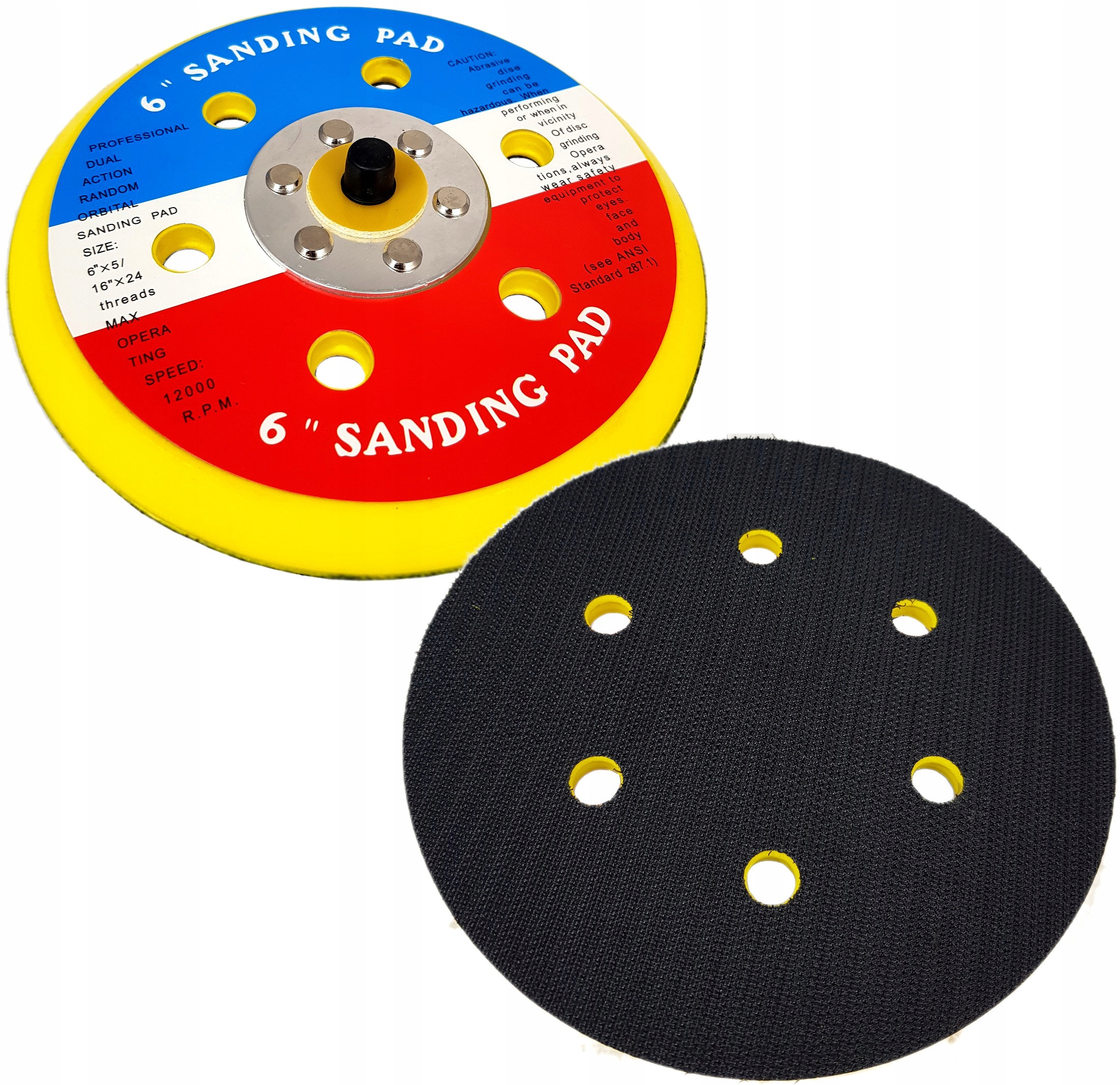 Tarcza Rzep Dysk Do Szlifierki Mimośrodowej 150MM