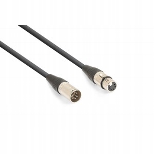 Kabel DMX 5-pin Xlr męski 5-pin Xlr żeński 20m