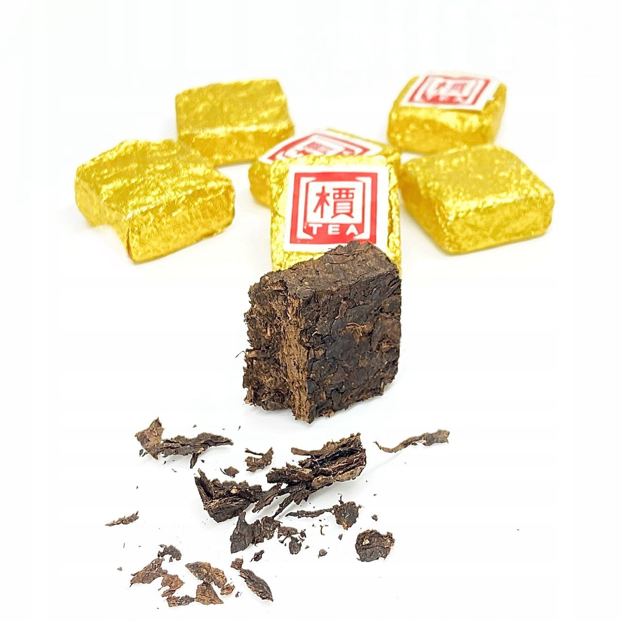 Levně Čaj Pu-erh Tuo Cha 96 Ks červený lisovaný na hubnutí puerh Yunnan