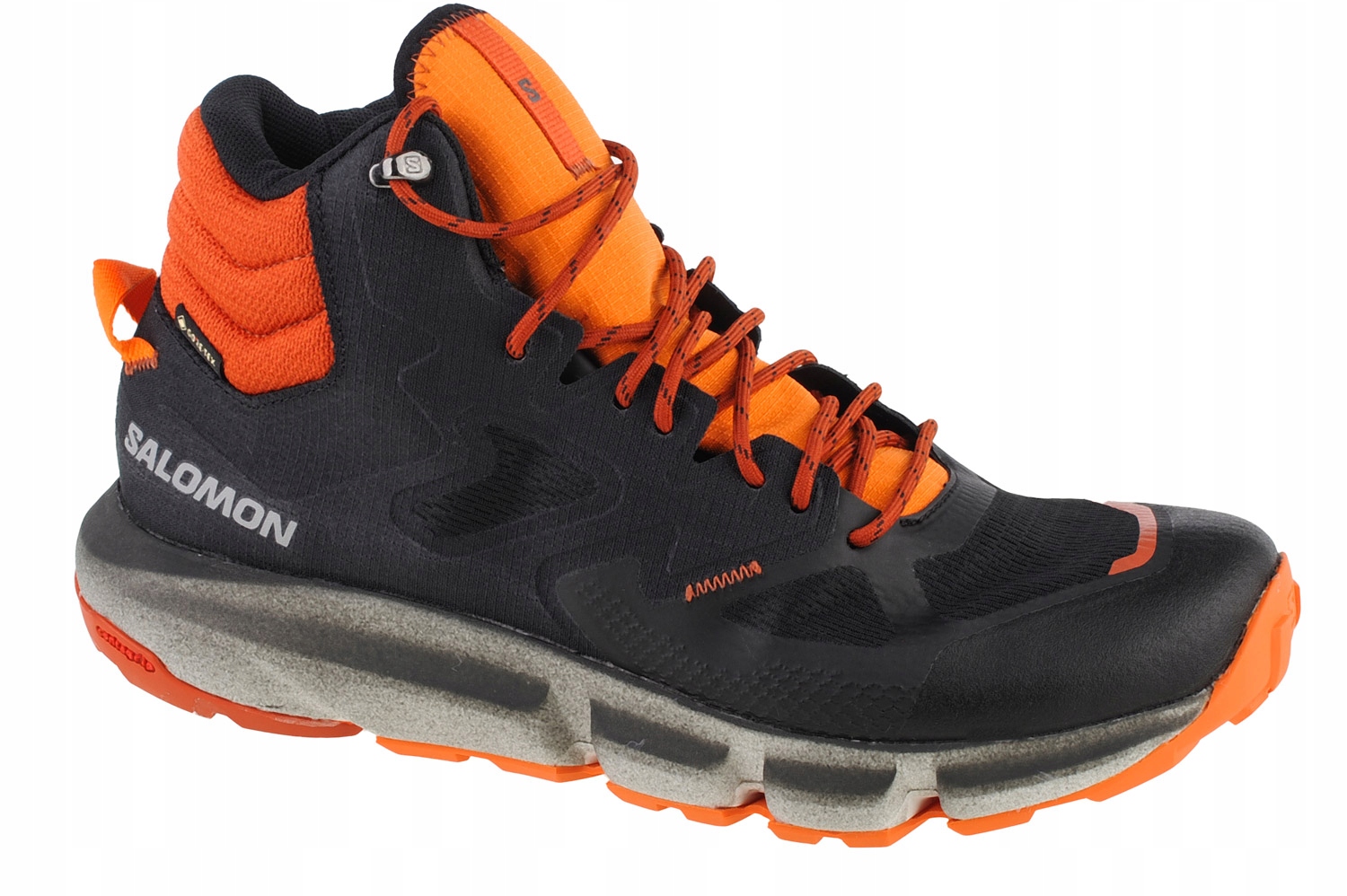 Salomon Predict Hike MID Gtx (47 1/3) Trekkingové boty Pánské Látka Černá