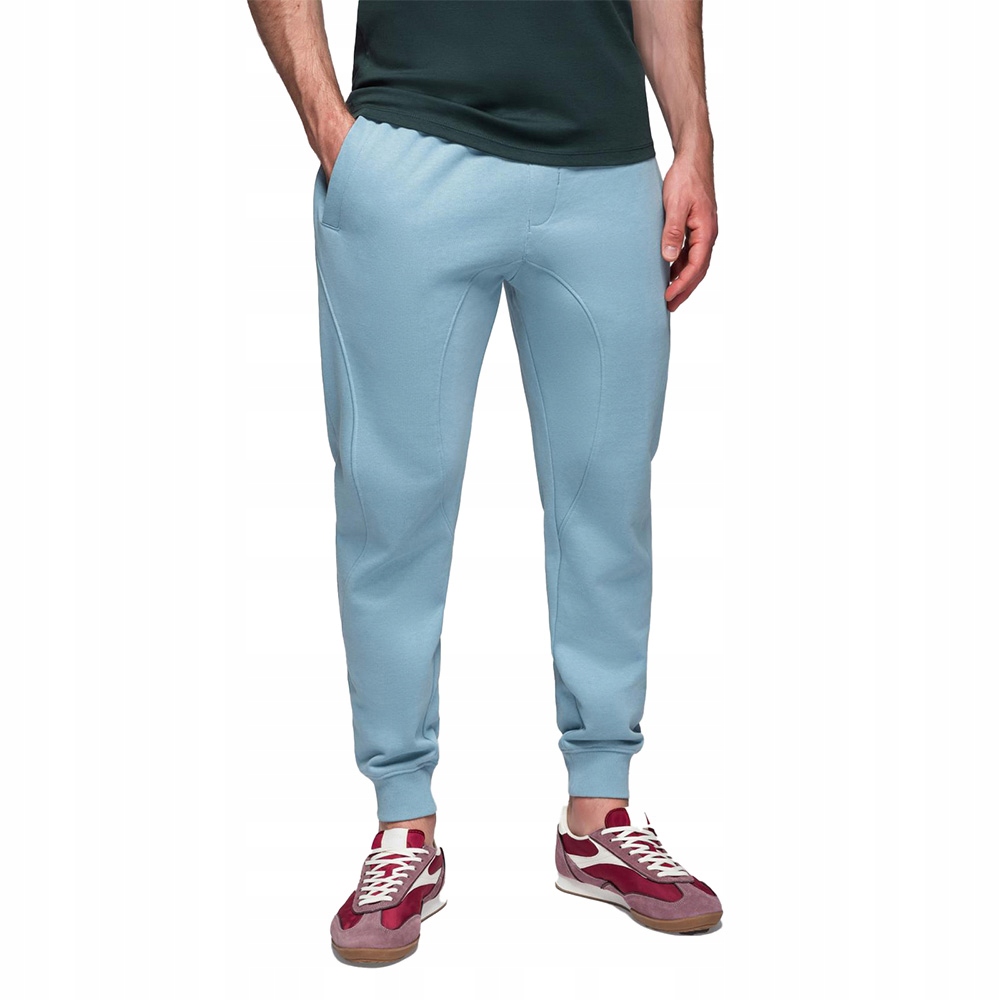 Pánské tepláky jogger modré V7 OM-PABS-0173 XXL