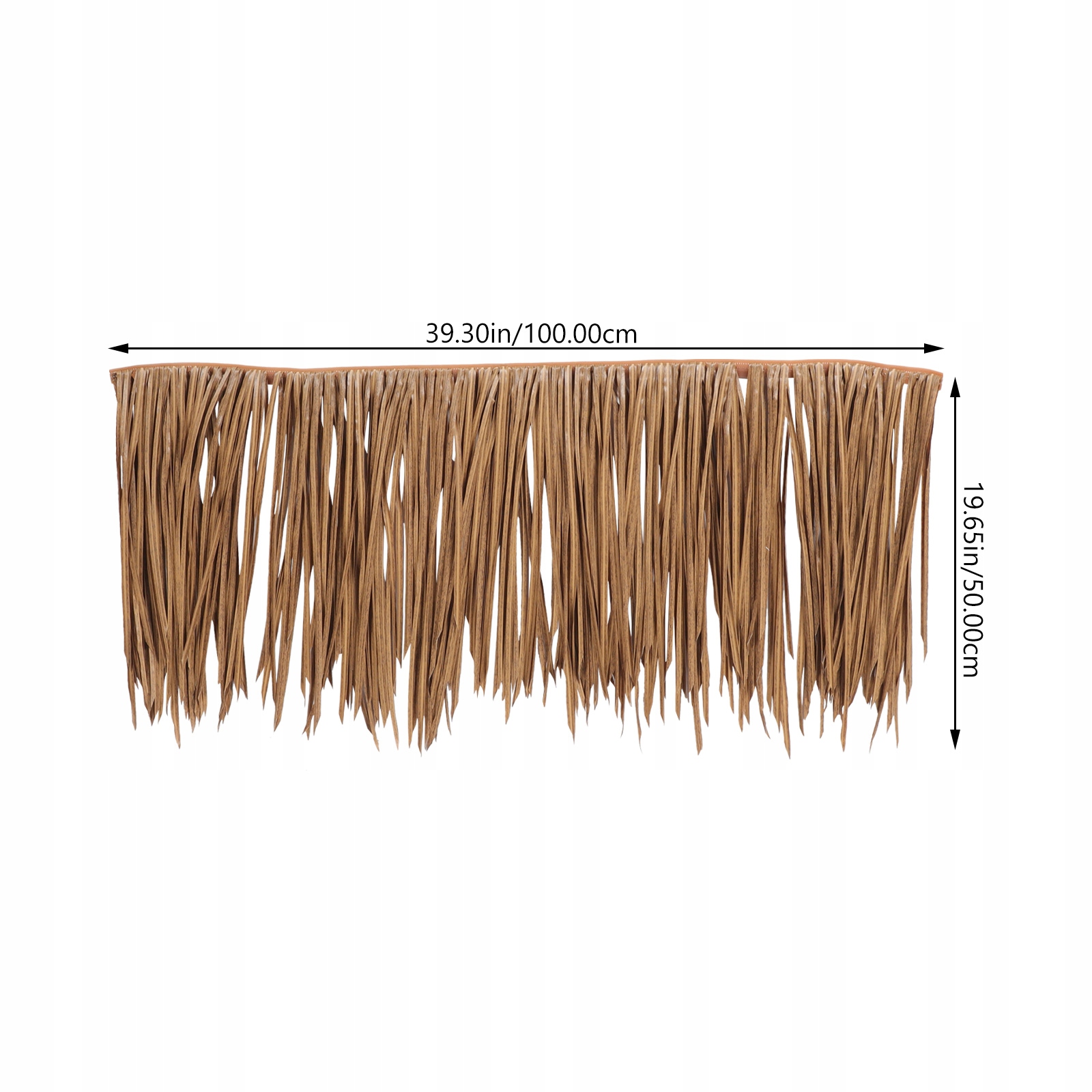 Mini dekoracje na płot dywanowy Dach z trawy Tiki Kolor wielokolorowy