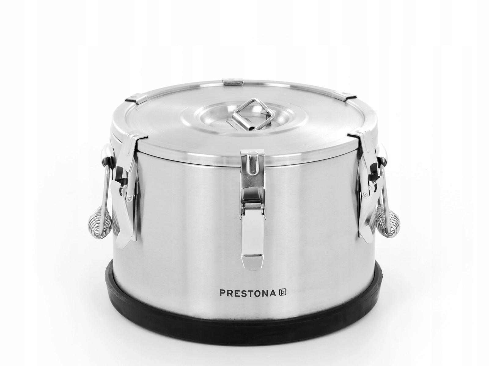 Termos 10 l do Transportu Żywności ze Stali Nierdzewnej z Podstawą PRESTONA Marka Prestona