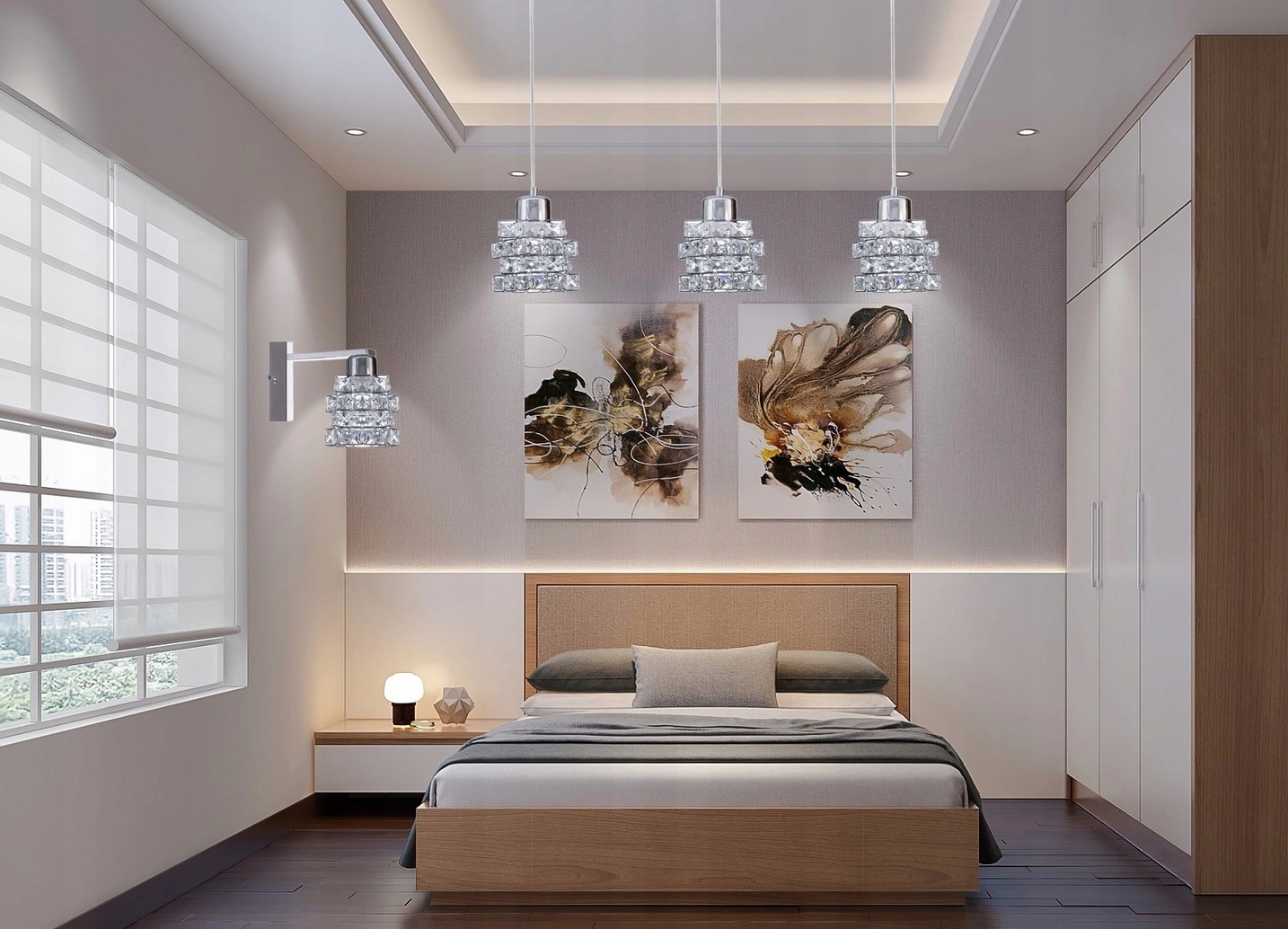 LAMPA SUFITOWA ŻYRANDOL PLAFON NOWOCZESNA CHROM Marka Tadex