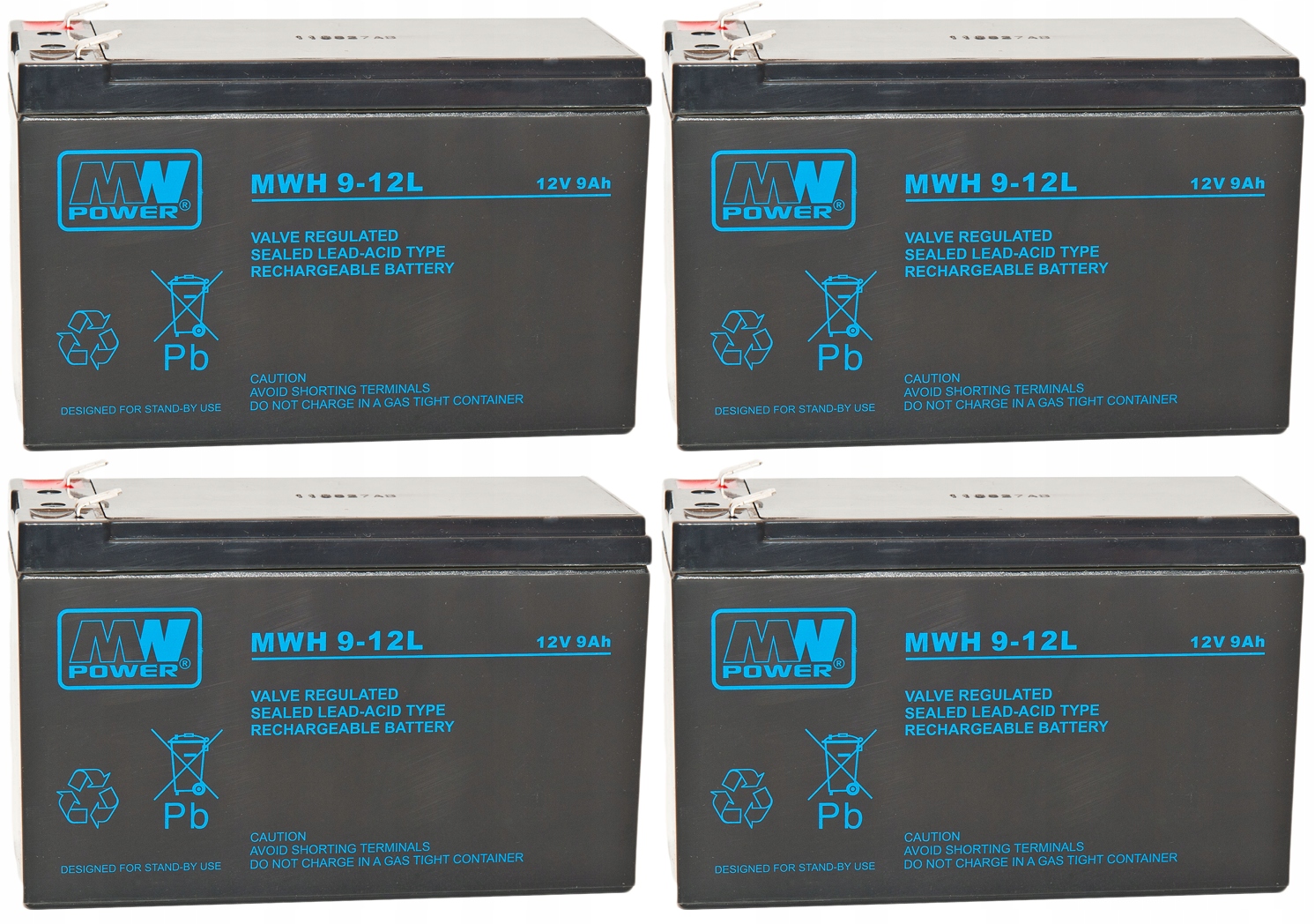 APCRBC8 RBC 8 #8 ZESTAW AKUMULATORÓW PAKIET BATERII UPS APC 4x MWH 9-12L