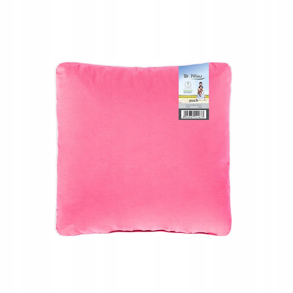 Poduszka Jasiek Amz Róż Mr.Pillow 60% 40x40