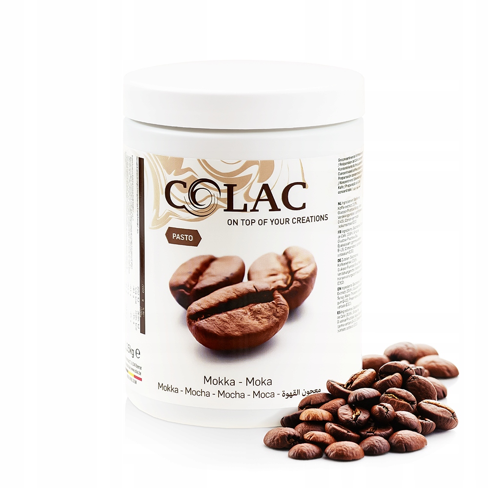 Levně Káva Mokka – pasta na zmrzlinu a dezerty – 1,15 kg