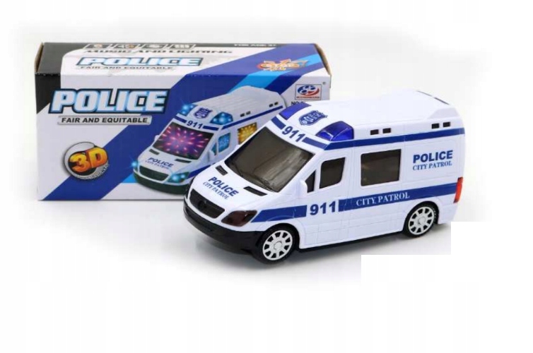 

Policja auto van na baterie radiowóz 108s