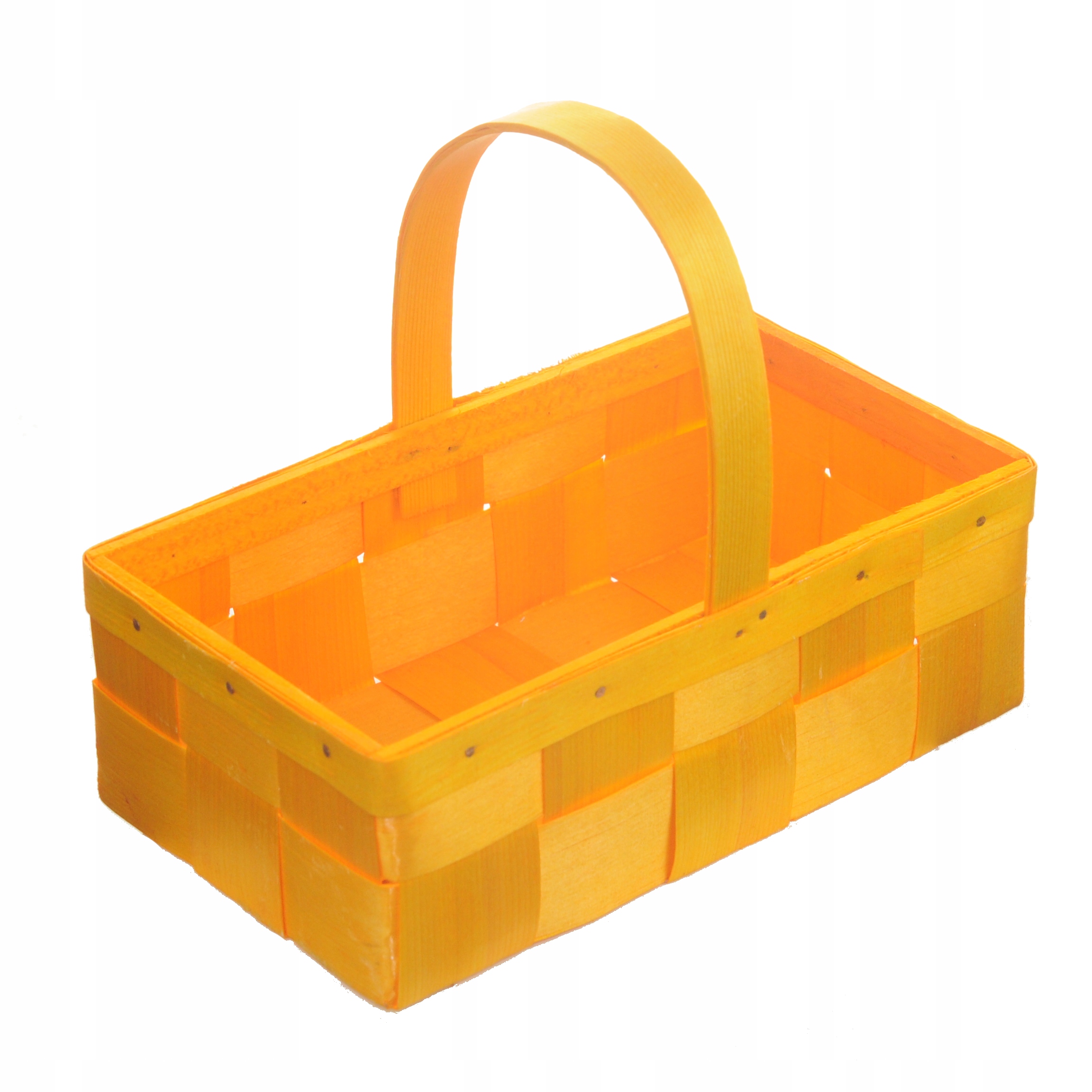 

Koszyk łuba żółty 21 cm łubianka osłonka koszyczek