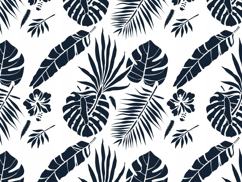 

Tropicana - szablon malarski - Tropikalny