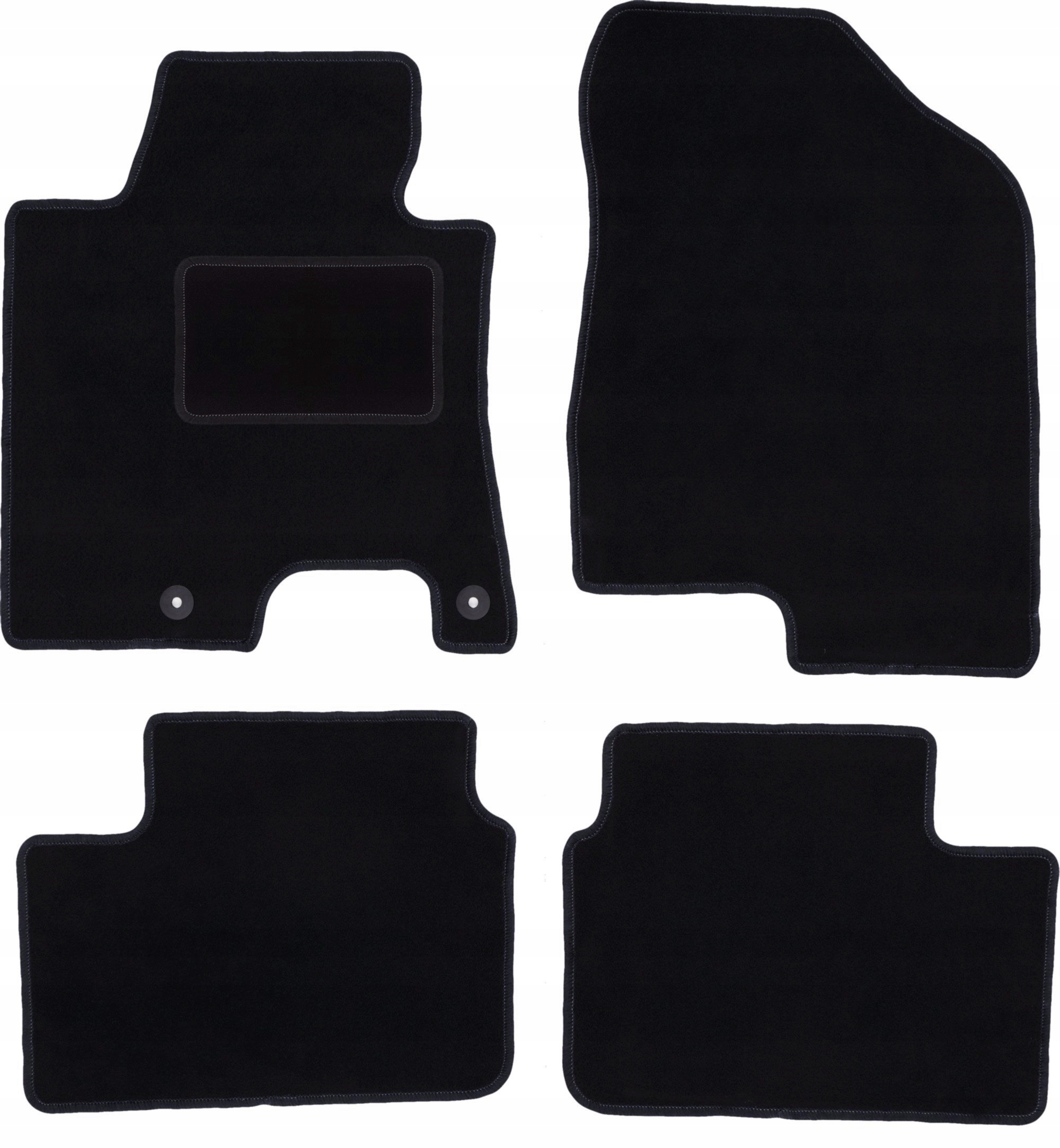 Dywaniki welurowe do: Kia Ceed II hatchback, kombi, wagon, ProCeed, coupe