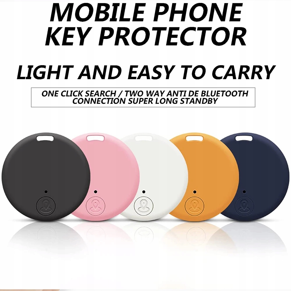 Mini Wireless Bluetooth-Compatible 5.0 GPS Kolor biel