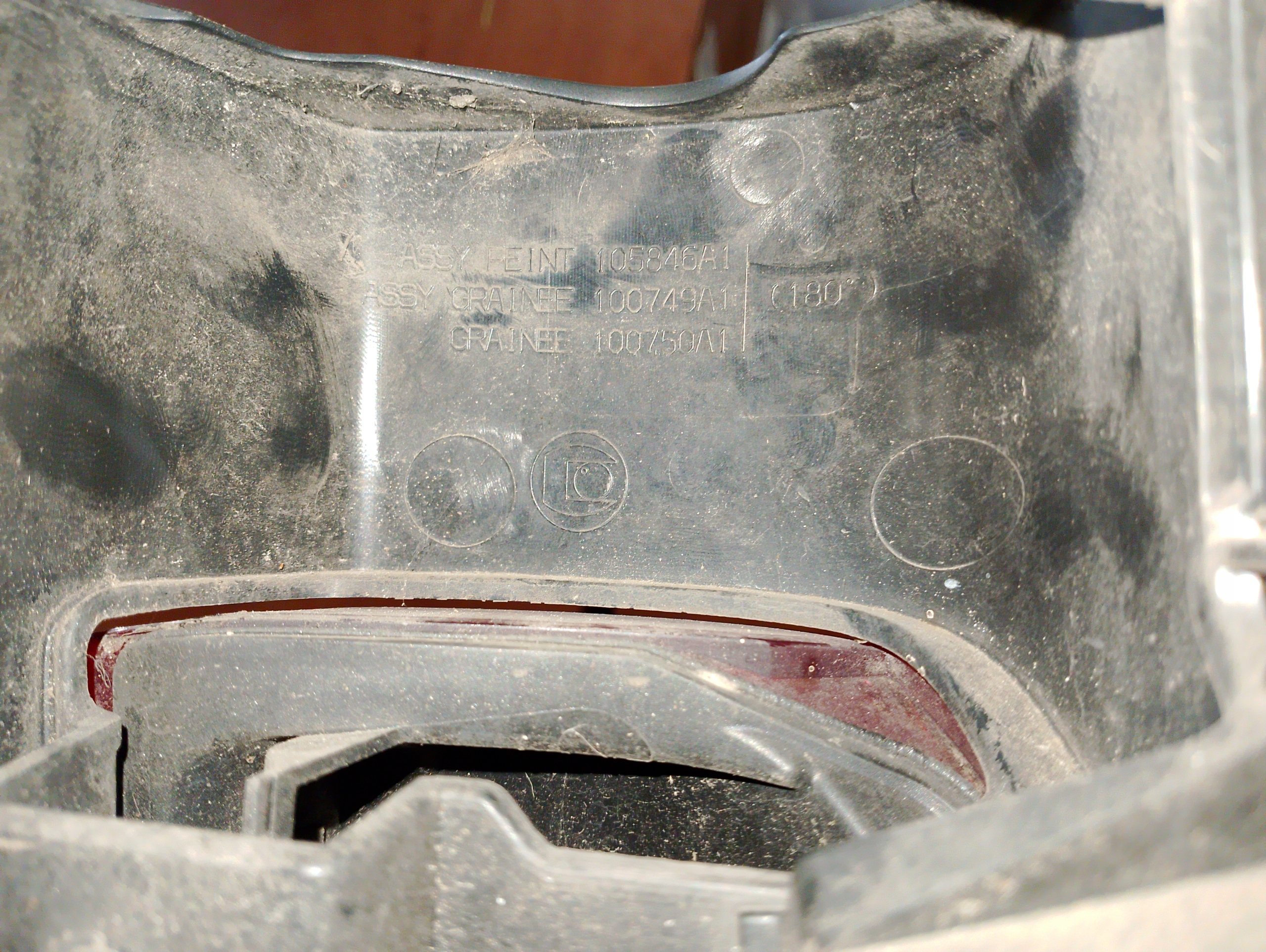 light left rear left rear part OPEL Vivaro B RENAULT TRAFFIC III
