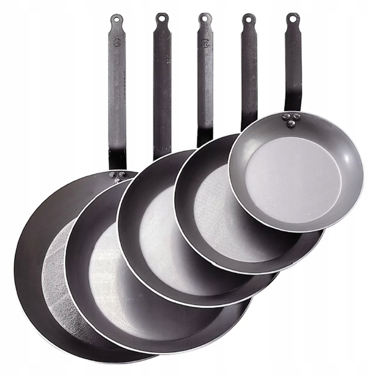 Patelnia okrągła 24 cm Carbone Plus De Buyer