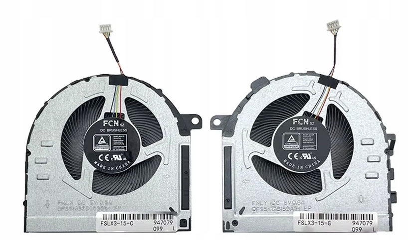 Ventilátor Komplet Cpu Gpu Lenovo Ideapad Gaming 3 15ACH6 15IHU6 15IAH6