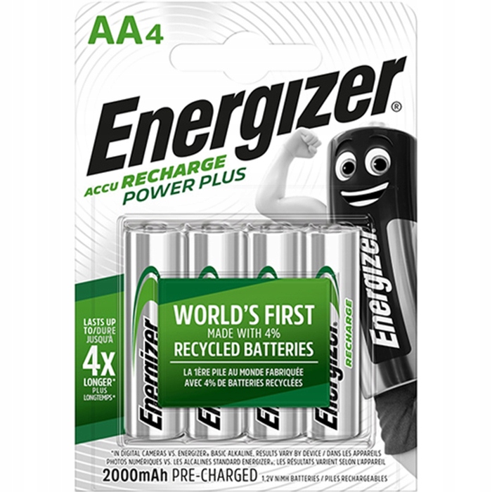 4x Bateria Akumulator ENERGIZER POWER PLUS AA