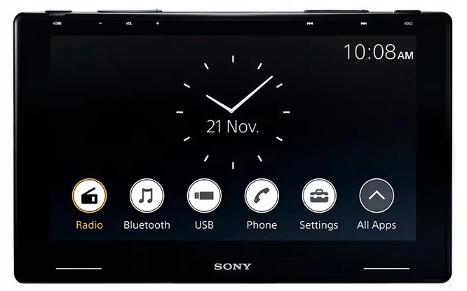Sony XAV-9550ES Autorádio 1DIN Android Auto CarPlay LCD 10'' Hi-Res