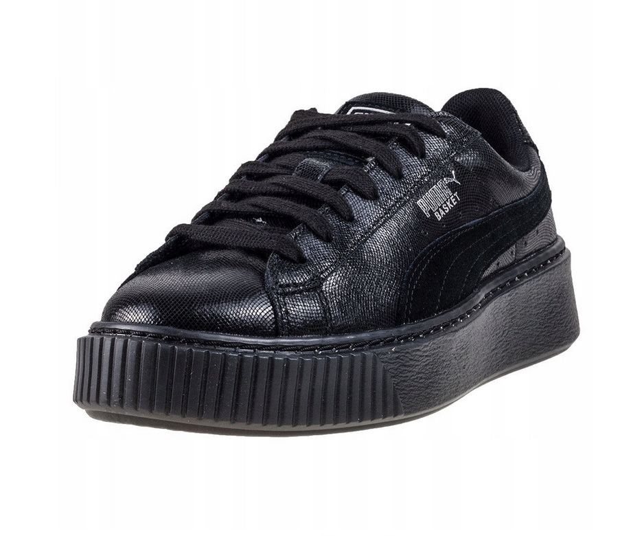 Puma dámské černé tenisky Basket Platform Ns 364587 01 38