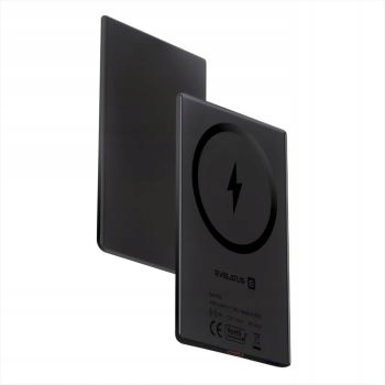 Evelatus Power Bank 3000mAh Slim s bezdrátovým nabíjením EVEP03PBSSB
